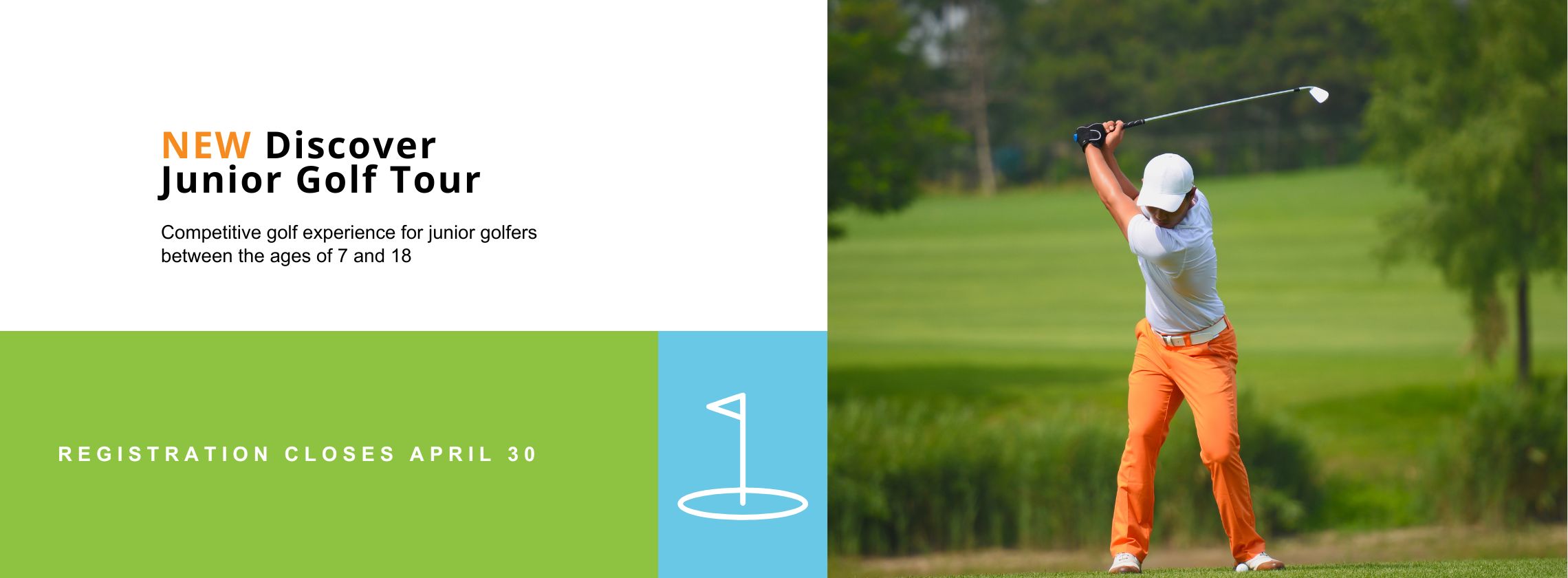 Registration now open for NEW Discover Junior Golf Tour Fargo Parks